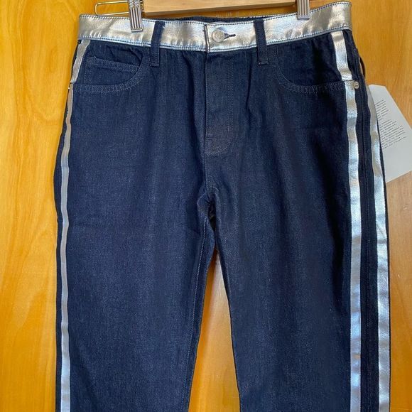 Current Elliott The Fling High Rise Jeans/ Silver color Womens SIZES, 27 - Picture 7 of 8